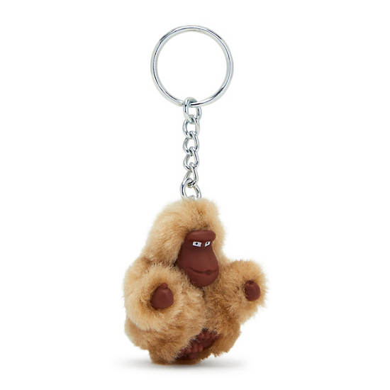 Accessoires Kipling Sven Extra Small Iconic Monkey Keychain Beige | FR 1241TC